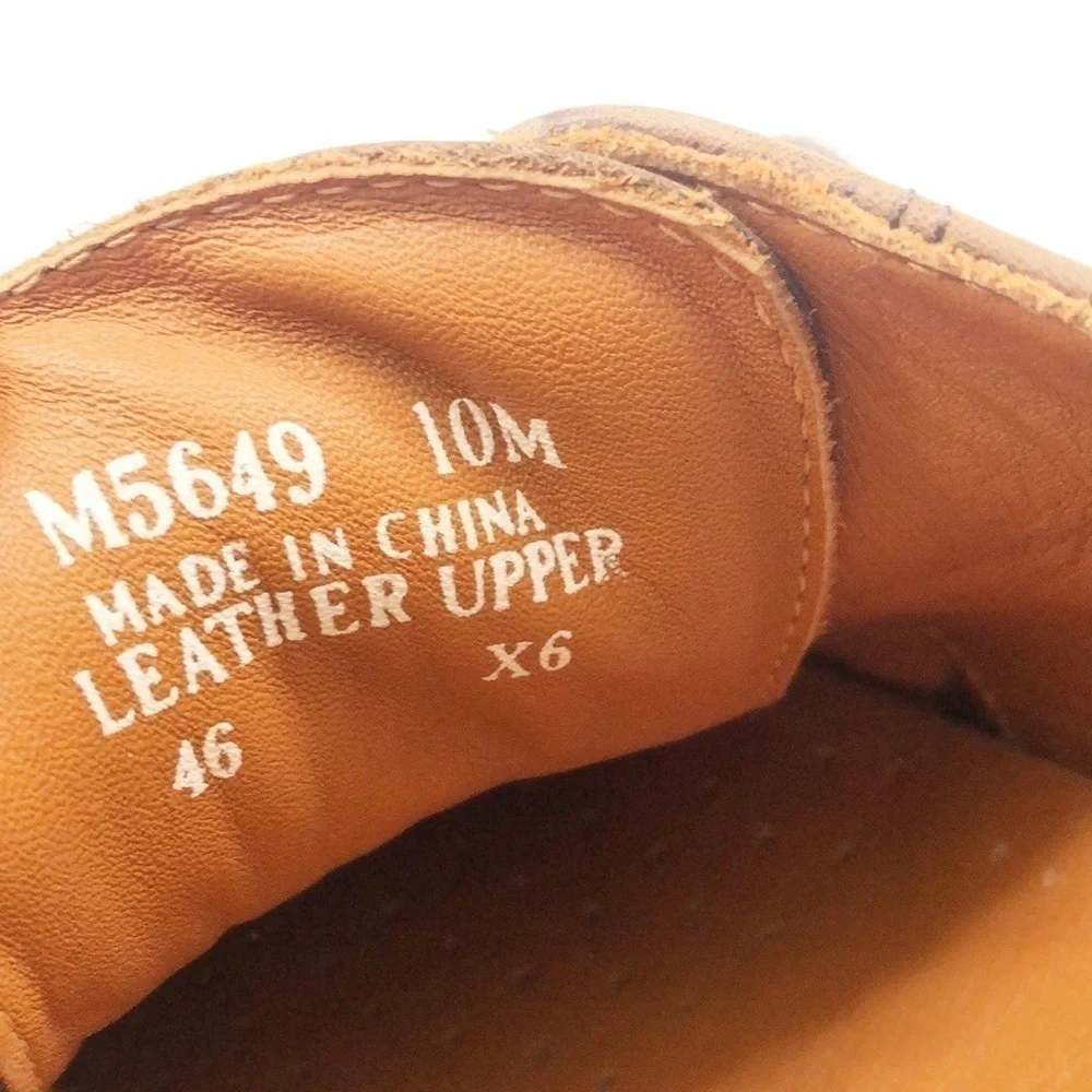 Rockport Waterproof Brown Nubuck Oxfords Men's 10M #M5649